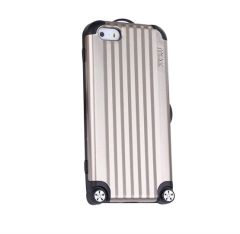 Cool Stainless Steel Suitcase Case Luggage Baggage for iPhone 6 4.7 inches