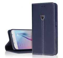 Real Leather Cardholder ID Case For Galaxy S6