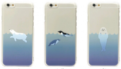 Cute Ocean Sea Animal Thin Case for iPhone 6 Plus 5.5 inches